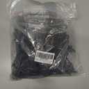 100pcs Nylon Universal Cable Tie Buckle, Heavy Duty Nylon Cable Ties Zip Ties Rivet for Car Fender Bumper Trunk, Self-Locking Zip Tie Clips with Pin & Button