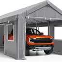 GarveeLife Carport Sidewall 1020-1320-200G-Gray Two Sides