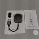 MoKo Wireless CarPlay Adapter for iPhone 2025, Only for iPhone iOS 10+ and Cars with Built-in Car Play, Converts Wired Car Play to Wireless Dongle,Plug and Play Fast Response Bluetooth CarPlay Adaptor