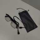 Tulbeys Smart Glasses for Men and Women, Open-Ear Audio Bluetooth Glasses with Photochromic Lenses, Built-in Mic and Speakers for Music and Calls, Compatible with iOS and Android – Silver