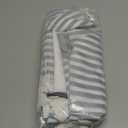 Tititex Solid White Cloth Fabric Shower Curtain Liner with 2 Magnets - Texture Pressure Bubble Soft Hotel Quality Waterproof Shower Liner, Light-Weight & Machine Washable 72x84 inch