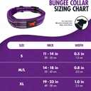 Tuff Pupper Heavy Duty Dog Collar with Handle | Ballistic Nylon Heavy Duty Collar | Padded Reflective Dog Collar with Adjustable Stainless Steel Hardware | Convenient Sizing for All Breeds Small