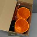 Domensi 24 Pcs Plastic Cups with Lid and Straw 24 oz Reusable Plastic Tumbler Party Favors Water Bottle Coffee Mug for Birthday Themed Party Supplies Favor Classroom Exchange Gifts(Basketball)