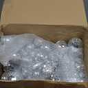 Funtery 100 Pcs Mirror Disco Balls Bulk Assorted Silver Hanging Disco Ball Decor for Home Wedding Birthday Dance Music 70 S Theme Party Christmas Tree Ornaments (0.8'',1.6'',2.4'',3.2'',4'',8'')