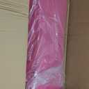 Fitvids Step Aerobic Platform, Exercise Step with 5 levels Adjustable Height, 4 Stackable Risers, Fitness Training Workout Stepper for Home Gym, Cardio Strength, Multiple Options (Pink)