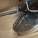 Silver Ice Bucket with Stand, large Champagne Ice Bucket 1.32 gal, Stainless Steel Ice Bucket, 3Ft Tall Ice Bucket for Cocktail Bar Parties