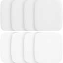 4Pack UV850 UV900 Felt & Foam Filters for Shark Rotator Navigator Lift-Away ADV DuoClean PowerFins Upright Vacuum UV850 UV900, Replace Part XFFK602UKT(Not Fit LA502, LA322 Vacuum)