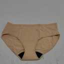 Leak Proof Incontinence Underwear for Women Washable Absorbent Bladder Control Postpartum Briefs 1Pack (Beige XXL)