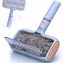 Pet Hair Removal Tool with Water Spray & Large Fur Bin, Dual Roller Reusable Lint Remover for Couch, Carpet, Clothes and Car Seats