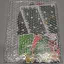 Christmas Refrigerator Magnets Magnetic Christmas Tree Magnets for Refrigerator Stickers Decoration Xmas Stickers for Fridge Santa Reindeer Holiday for Fridge Metal Door Garage