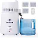 CO-Z 6L Water Distiller, Larger 1.6 Gal Countertop Home Distillers, Distilling Pure Water Machine for Home Table Desktop, Distilled Water Making Machine, Water Purifier to Make Clean Water for Home