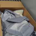 42x42 Inches Puppy Playpen with Dog Pads, Dog Playpen for Puppies or Small Dogs, Pet Playpen for Indoor & Outdoor, Sturdy Safety DogPen with Thickened Fabric, High-Strength Nylon Wire Mesh (Blue)