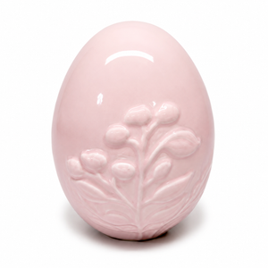 Pink egg home decor 9 cm