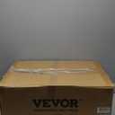 VEVOR Push Lawn Sweeper, 21inch Leaf & Grass Collector, Heavy Duty Thickened Steel Durable to Use with Large Capacity 3.5 cu. ft. Mesh Collection Hopper Bag, 2 Spinning Brushes