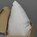 Artscope Synthetic Down Pillow Insert, 24x24 Down Alternative Throw Pillow Insert. Ultra Soft Fluffy Sleeping Pillow with 100% Cotton Cover, Decorative Pillows-White 