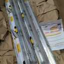 22 inch Ball Bearing Drawer Slides 6 Pairs (12pcs) - 100LB Capacity, Full Extension Side Mount Slides for Kitchen Cabinets, Wardrobes, Office Furniture (Silver 22inch)
