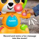 Fisher-Price Baby Learning Toy Link Squad Bop & Groove Tiger with Music & Lights for Ages 9+ Months, Compatible Only with Link Squad Items