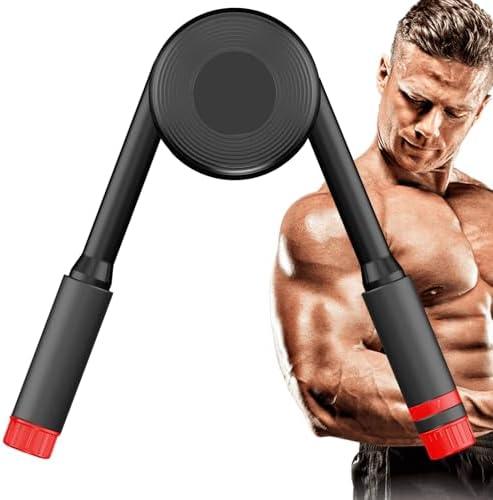 EAST MOUNT Twister Arm Exerciser - Adjustable 22-440lbs Hydraulic Power, Home Chest Expander, Shoulder Muscle Training Fitness Equipment, Arm Enhanced Exercise Strengthener Black Red