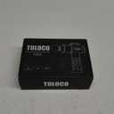 TOLOCO Massage Gun, Deep Tissue Back Massage for Athletes for Pain Relief, Percussion Massager with 10 Massage Heads & Silent Brushless Motor, Mother's Day Gifts for Mom, Black