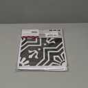 MORCART 20Pcs Peel and Stick Floor Tile, 7.87"x 7.87" Vinyl Flooring, Removable DIY Self Adhesive Flooring for Bathroom Kitchen Fireplace Stairs Bedrooms Wall Pantry Room Waterproof Black