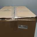 IRIS USA Fits 12" x 12" Paper, 6-Tier Scrapbook Rolling Storage Cart with Organizer for Stationery Vinyl Tools Office Art and Craft Supplies, Yarn, 6 Clear Cases w/Built in Handle - Black/Clear