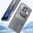 Case for Nothing Phone 3a Pro, Clear Cover with Reinforced Corner Bumper Camera Protection Slim Fit Shockproof Flexible TPU Case for Nothing Phone (3a) Pro - Transparent