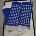 Lux Dual Grip Socks - Soccer Grip Socks for Men and Women. GripArray Performance & Comfort S