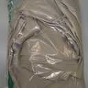 Simplebrand Ava Grey Short Blackout Curtains for Bedroom 45 Inches Long 2 Panels Set, Solid Thermal Insulated, Energy Saving Window Treatment Curtains Blackout Drapes, W40 x L45 Inch, Biscotti Beige