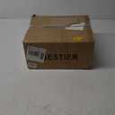 Bestier Modern Black Pendant Chandelier Crystal Raindrop Lighting Ceiling Light Fixture Lamp for Dining Room Bathroom Bedroom Livingroom entryway 3 E12 Bulbs Required D16 in x H18 in