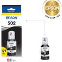 EPSON 502 EcoTank Ink Ultra-high Capacity Bottle Black Works with ET-2850, ET-2980, ET-2988, ET-3850, ET-3930, ET-3950, ET-4850, ET-4950 and other select EcoTank models