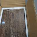 QEEIG Floating Shelves for Wall Bathroom Shelf Bedroom Kitchen Living Room Hanging Book Shelves Small Farmhouse Decor 16 inch Set of 3, Rustic Brown (015-BN3)