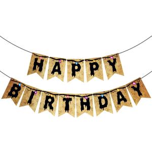 Stranger Theme Party Decorations Banner,Things Party Decorations,Spooky Party Decoration,Happy Birthday Banner Decoration,Backdrop Wall Decors Photo Props