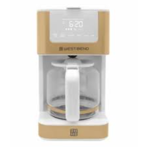 West Bend Timeless 12-Cup Coffee Maker - White