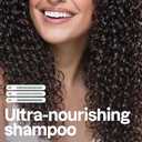 ATTITUDE Ultra-Nourishing Shampoo for Curly Hair with Shea Butter, EWG Verified, Vegan and Naturally Derived 4a, 4b, 4c Curl Type, Deeply Nourishes Curls, 16 Fl Oz