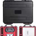 Professional Waterproof Case for Starlink Mini Set, IP67 Waterproof Hard Carry Case for Starlink Mini, Cables, Power Supply, Kickstand and Pipe Adapter Accessories
