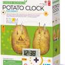 4M: Green Science: Potato Clock - DIY & Experience Battery-Free Renewable Energy, Power A Digital Clock, STEM Learning Craft Activity Kit, Kids Age 5+ (Multicolor)