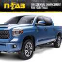 N-Fab Nerf Steps RS | Textured Black, Cab Length | 707417722 | Fits 2007-2021 Toyota Tundra Double Cab All Beds, SRW Gas