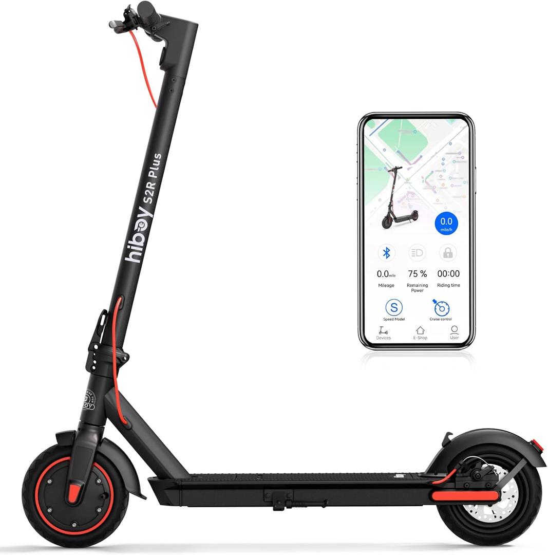 Hiboy Electric Scooter for Adults, 8.5"10" Tires, 19 MPH Top Speed, Up to 1740.4 Miles Range, Dual Braking System, Commuter Electric Scooter (S2 /S2R Plus/ S2 SE/S2 MAX)