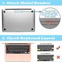 Compatible with New MacBook Pro 13 Inch Case 2022-2016 Release A2338 M1 M2/A2289/A2251/A2159/A1989/A1706 with Touch Bar & Touch ID, PU Leather Hard Case with Keyboard Cover, Black Leather