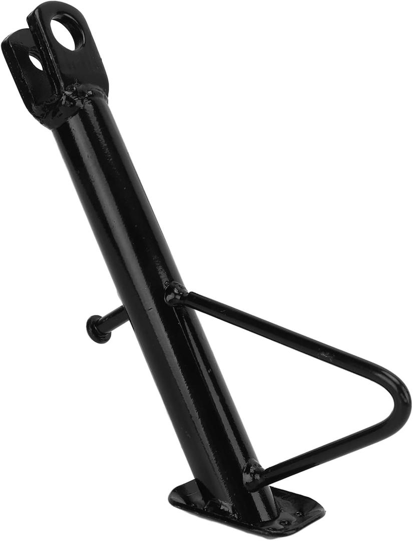 VBESTLIFE Motorcycle Kickstand,Motorcycle Foot Side Stand Stainless Steel Non Slip Parking Foot Support Triangular Stable Structure(18CM) Electric Modification Accessories