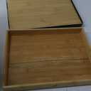 Prosumer's Choice 3-Tier Bamboo Desk Organizer with 2 Drawers - Wood Paper Tray for Clean Desktop Setup - Compact Office Storage Solution - Stylish Desktop Organizer, 12.5" L x 8.8" W x 1.6" H