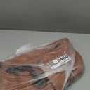 Yellow Faux Leather Car Seat Back Storage Bag Organizer Phone Holder Multi-Pocket, Brown