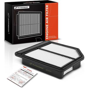 A-Premium Engine Air Filter Compatible with Honda Civic 2006 2007 2008 2009 2010 2011, L4 1.8L, Rigid Panel, Replace# 17220RNAA00