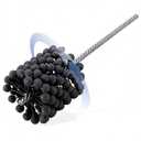 Cylinder Honing Ball Brushes 4.125" (105mm) Diameter 240 Grit Silicon Carbide Compatible with GB41824, Cylinder Honing Deburring Tool for Hydraulic, Pneumatic cylinders, Engine, Brake Cylinders