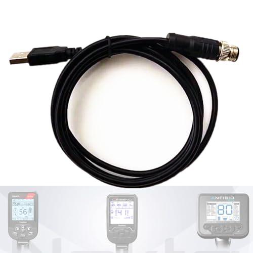 Shrxy Metal Detector Accessories Charging Cable for Nokta Simplex Kruzer Legend Anfibio 1.1m 1item