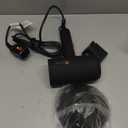 slopehill Professional Ionic Hair Dryer, Powerful 1800W Fast Drying Low Noise Blow Dryer with 2 Concentrator Nozzle 1 Diffuser Attachments for Home Salon Travel (Black)