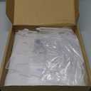 peacoblue Business Card Holder for Desk with 5 Slots(About 300 Cards), 5 tier Acrylic Card Display Stand Organizer for Office, Exhibition and Workplace to Organize Multiple Cards