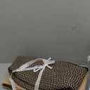 KAKAMAY Woven Baskets for Storage(17"x17"),Large Cotton Rope Woven Baby Laundry Hamper,Collapsible Laundry Basket, Blanket Basket for Organizing Living Room,Nursery,Clothes,Toy Chest (Black) 