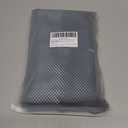 QiyI Yoga Mat Towel with Corner Pockets, Non Slip Sweat Absorbent Hot Yoga Towels, Soft Yoga Blankets with Travel Bag, Skidless Mat Cover for Workout, Gym, Fitness - 70"x26", Blue Tie Dye