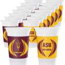 Westrick Arizona State Sun Devils 16oz PlasticCups, 16 Pack  Officially Licensed Arizona State University Disposable Party Cups with Logo  Tailgating, Game Day, Graduation Parties & Fan Celebrations